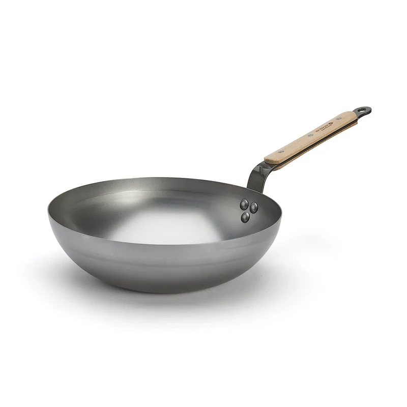 Wok bombé MINERAL B BOIS 28 cm - DE BUYER