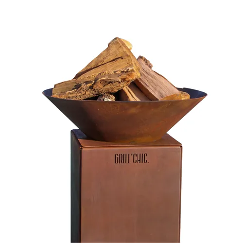 Bol à feu Cévenol Rond Acier CORTEN - GRILL CHIC