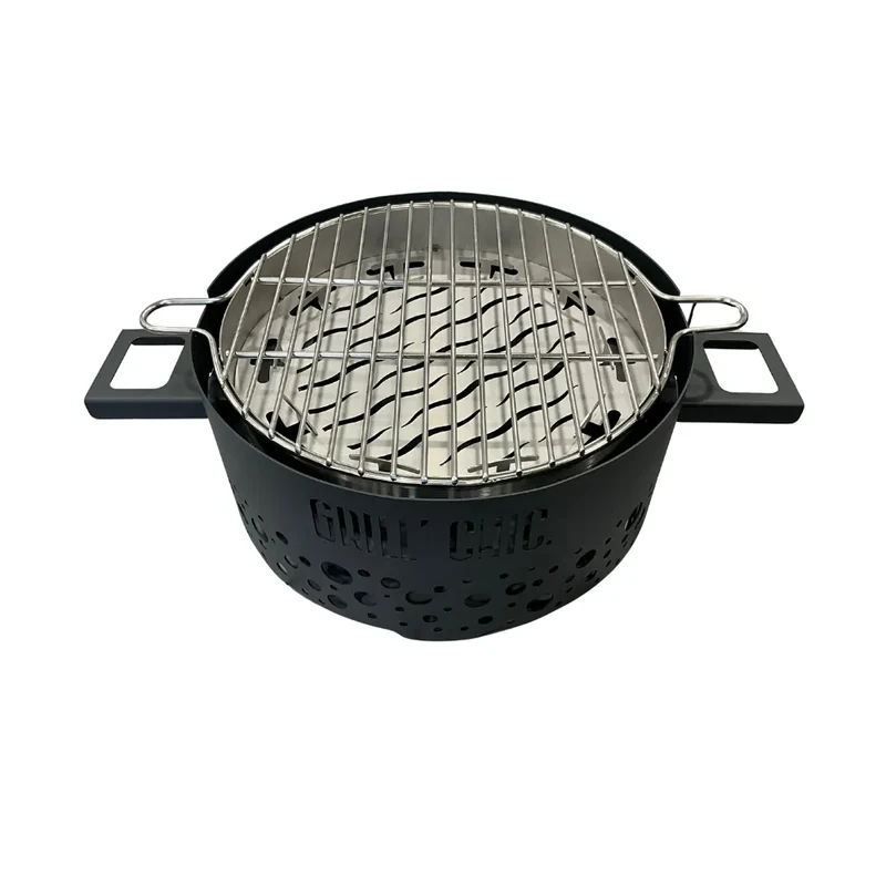 P'tit Grill Barbecue de Table Acier - GRILL CHIC