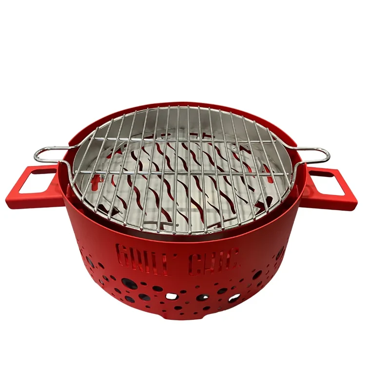 P'tit Grill Barbecue de Table Acier - GRILL CHIC