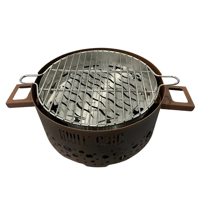 P'tit Grill Barbecue de Table Acier - GRILL CHIC
