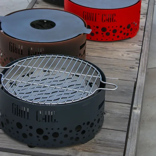P'tit Grill Barbecue de Table Acier - GRILL CHIC