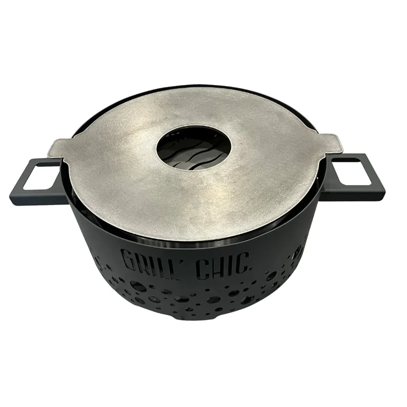 P'tit Grill Brasero Plancha de Table Acier - GRILL CHIC