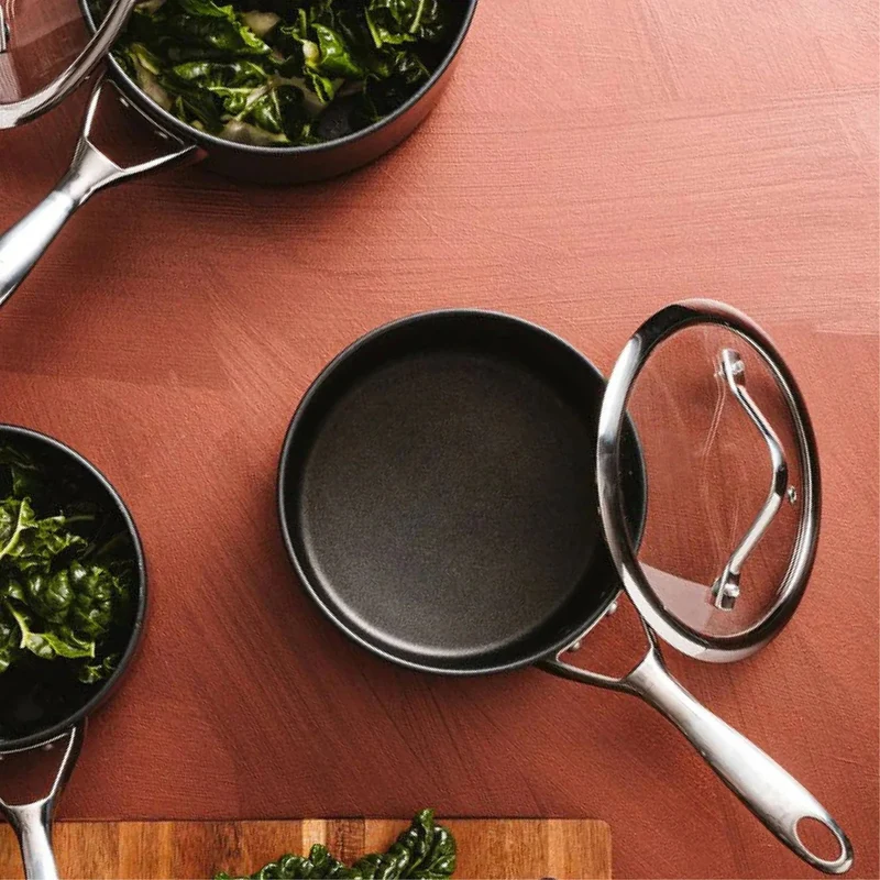 Batterie de cuisine iD3® anodisée dure 7 pièces – Cuisine::pro®
