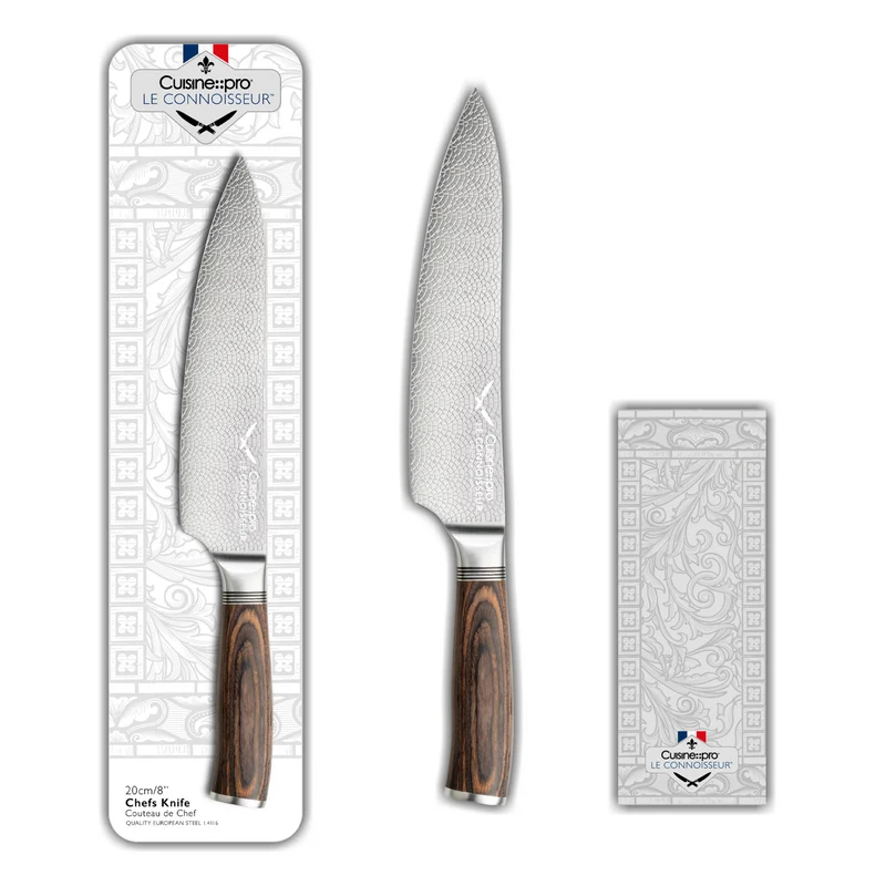 Couteau de chef LE CONNOISSEUR™ 20 cm – Cuisine::pro®