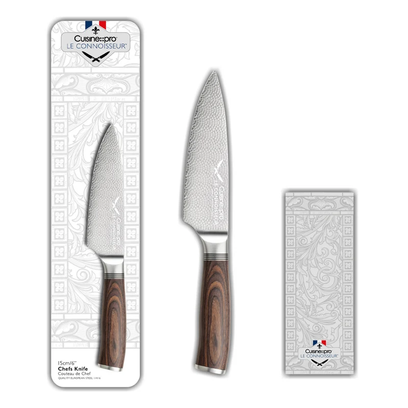 Couteau de chef LE CONNOISSEUR™ 15 cm – Cuisine::pro®