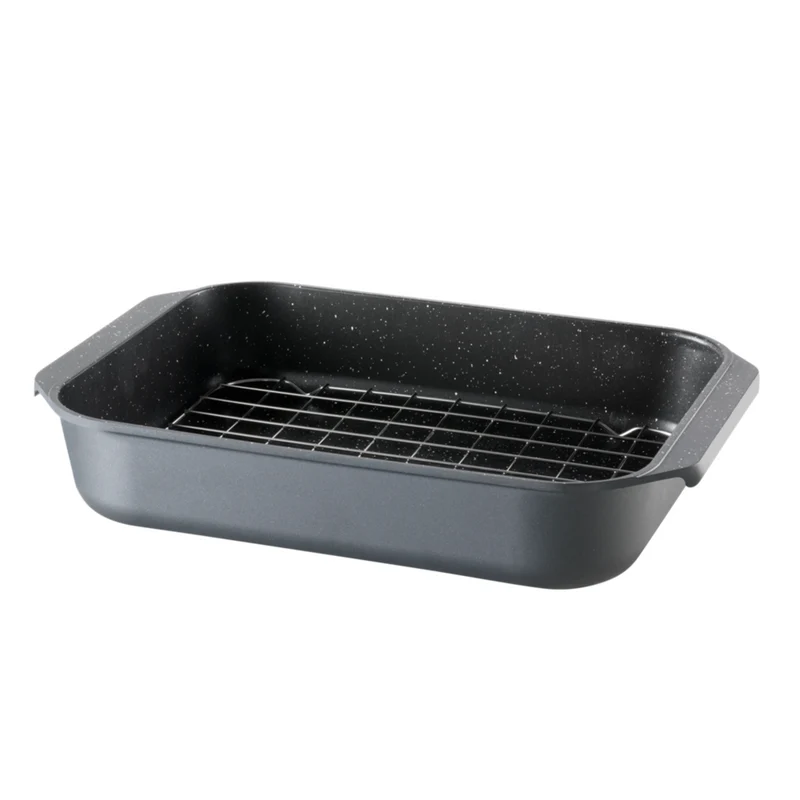 Rôtissoire avec grille 13.5" GRANITE - Cuisine::pro®