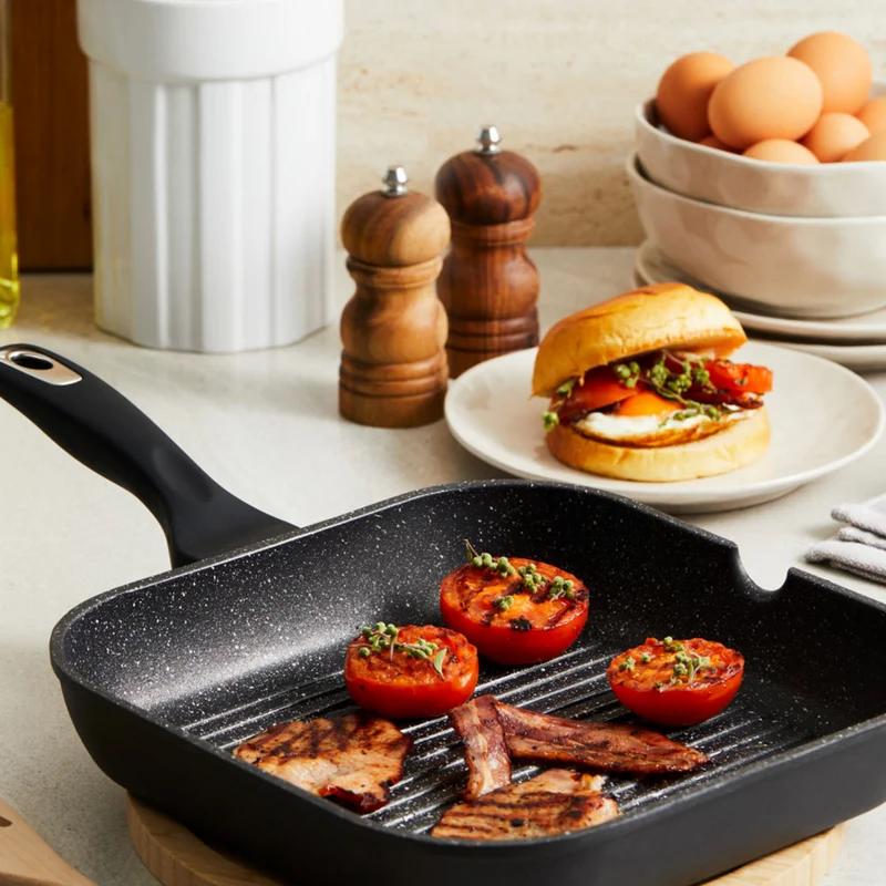 Poêle à griller 11" GRANITE - Cuisine::pro®