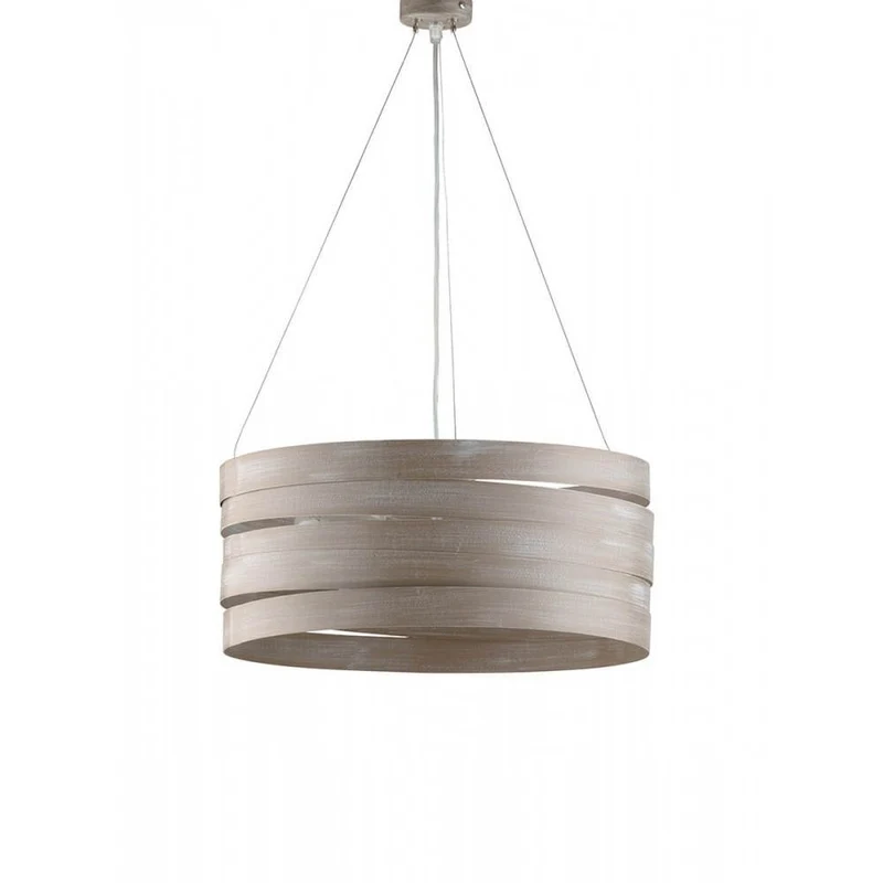 Mambo Bonetti lustre à suspension moderne vintage gris tourterelle
