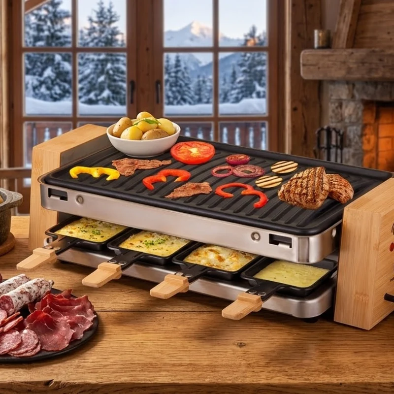 Appareil à Raclette, Wood 8