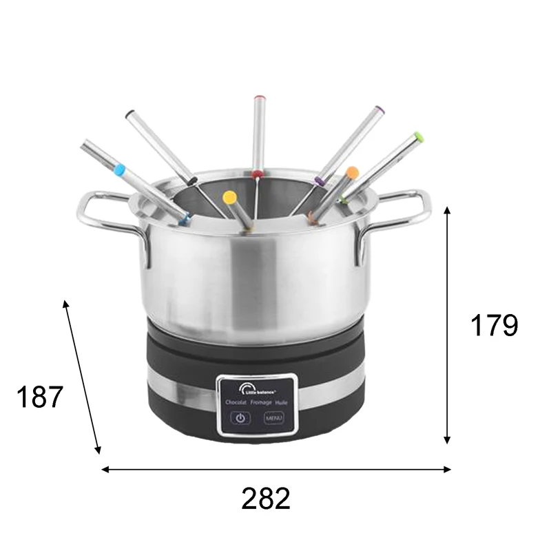 Appareil à fondue, Digitale fondue 8
