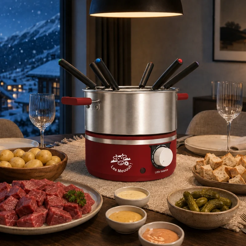 Appareil à fondue, Little Fondue Meuuuuh, Piment