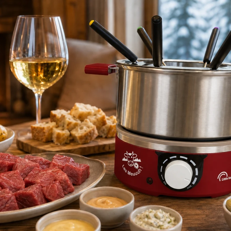 Appareil à fondue, Little Fondue Meuuuuh, Piment