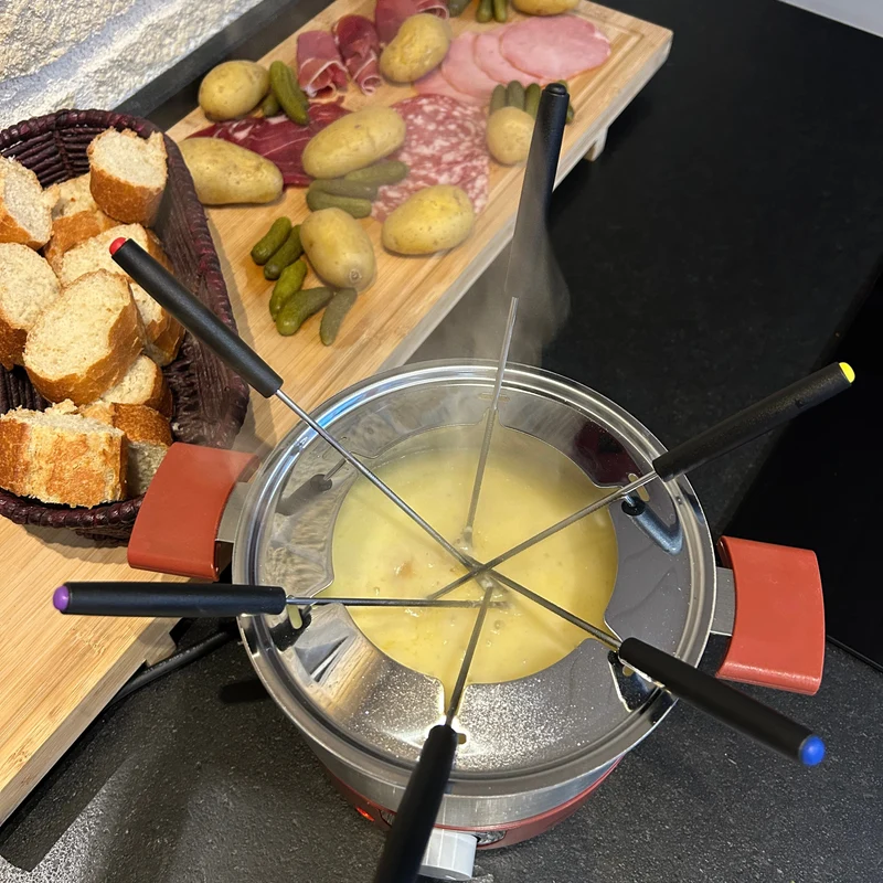 Appareil à fondue, Little Fondue Meuuuuh, Piment