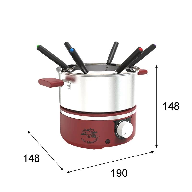 Appareil à fondue, Little Fondue Meuuuuh, Piment