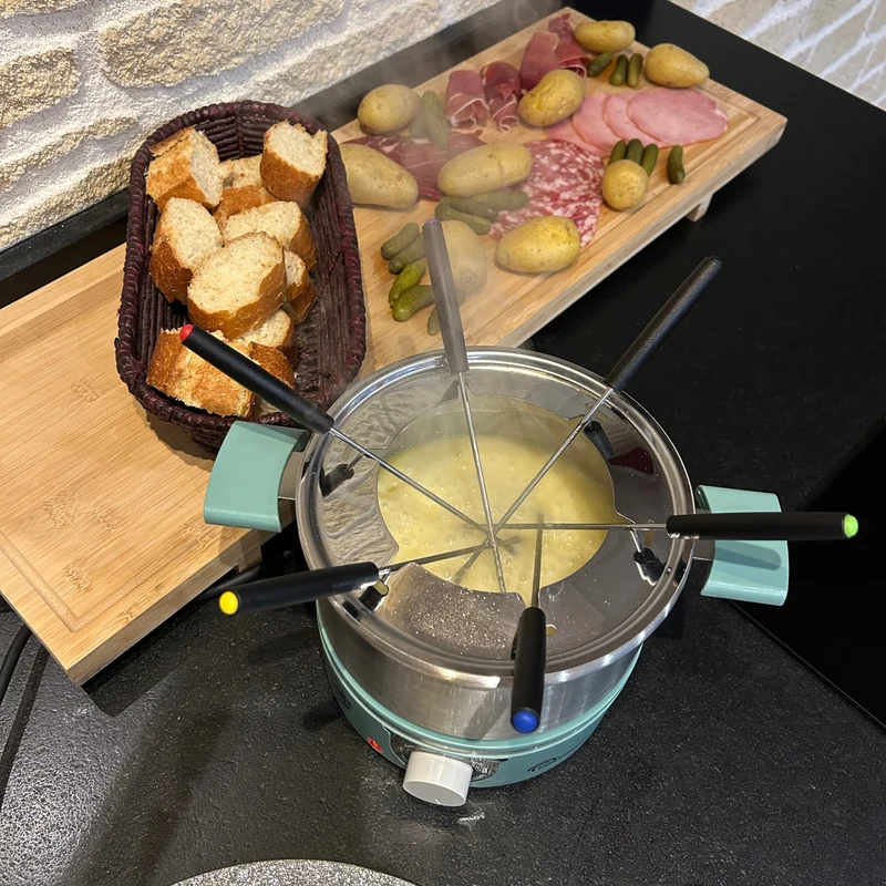 Appareil à fondue, Little Fondue Meuuuuh, Sapin
