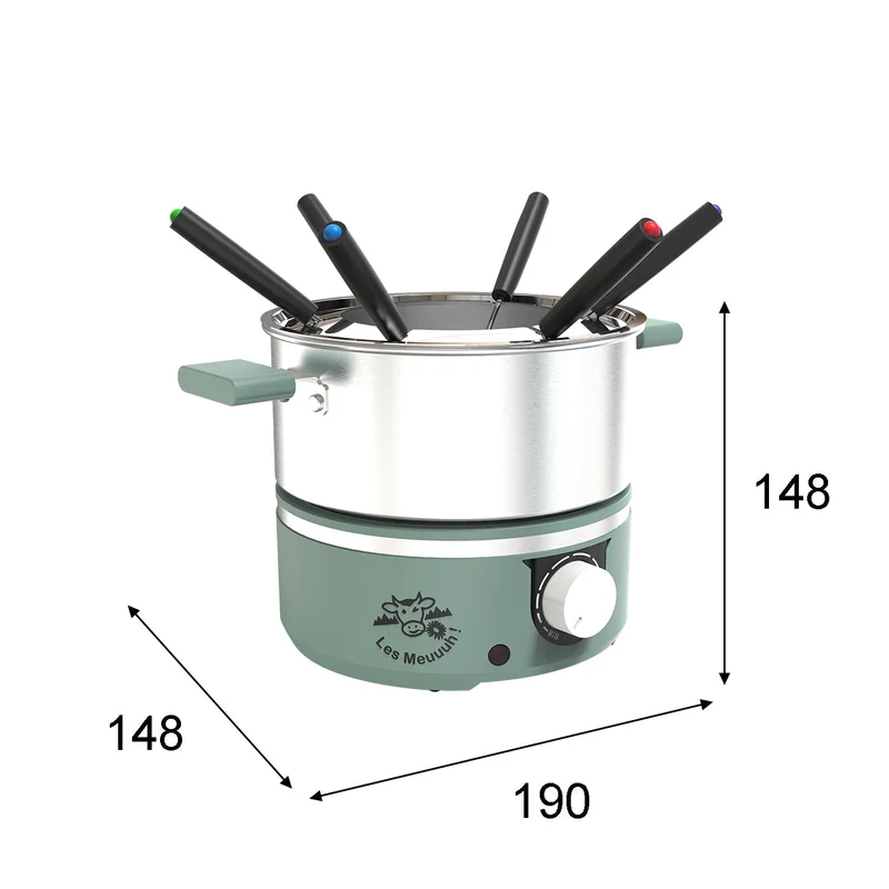 Appareil à fondue, Little Fondue Meuuuuh, Sapin