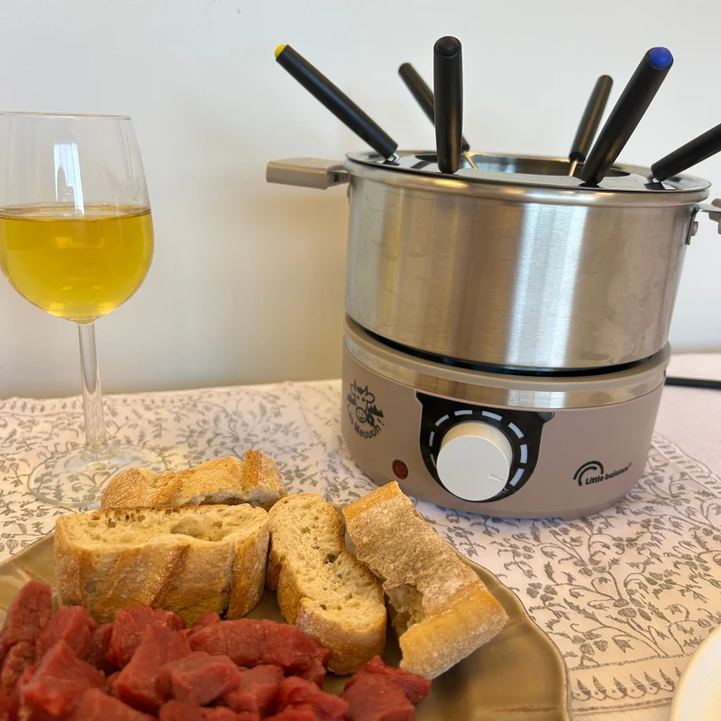 Appareil à fondue, Little Fondue Meuuuuh, Muscade