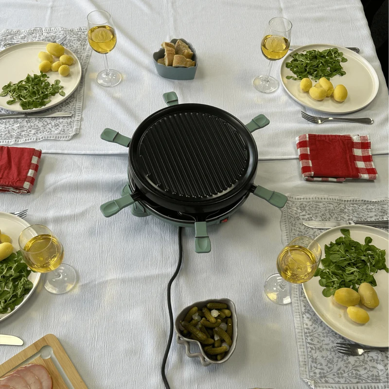 Appareil à raclette, Cheese & Fun 6, Sapin