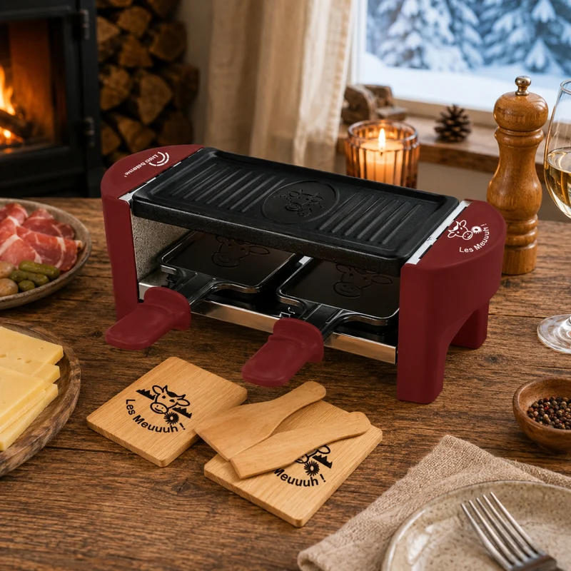 Appareil à raclette, Meuuuh Duo, Piment