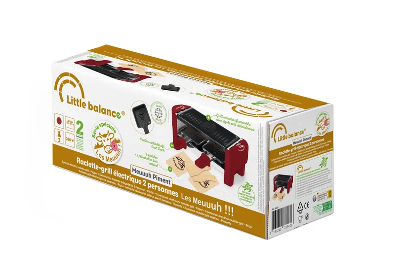 Appareil à raclette, Meuuuh Duo, Piment