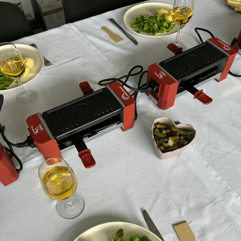 Appareil à raclette, Happy Connect 2 Meuuuh, Piment