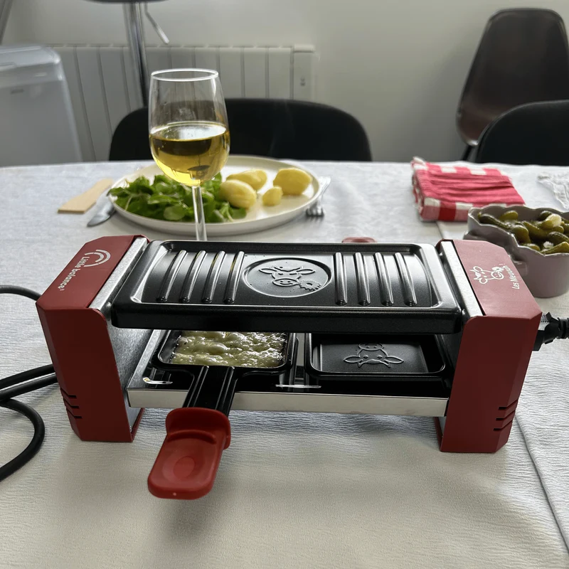 Appareil à raclette, Happy Connect 2 Meuuuh, Piment