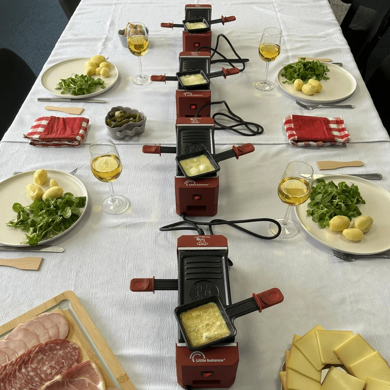 Appareil à raclette, Happy Connect 2 Meuuuh, Piment