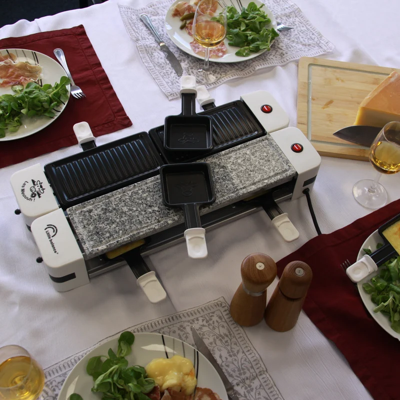 Appareil à raclette, Wing & Cheese 8, Modulable