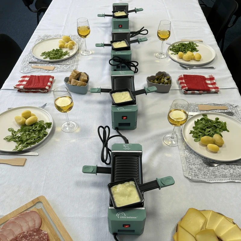 Appareil à raclette, Happy Connect 2 Meuuuh, Sapin