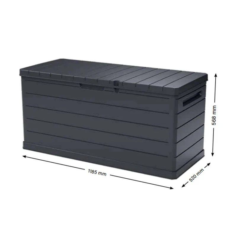 Baule per esterno Amaldi 350 lt antracite