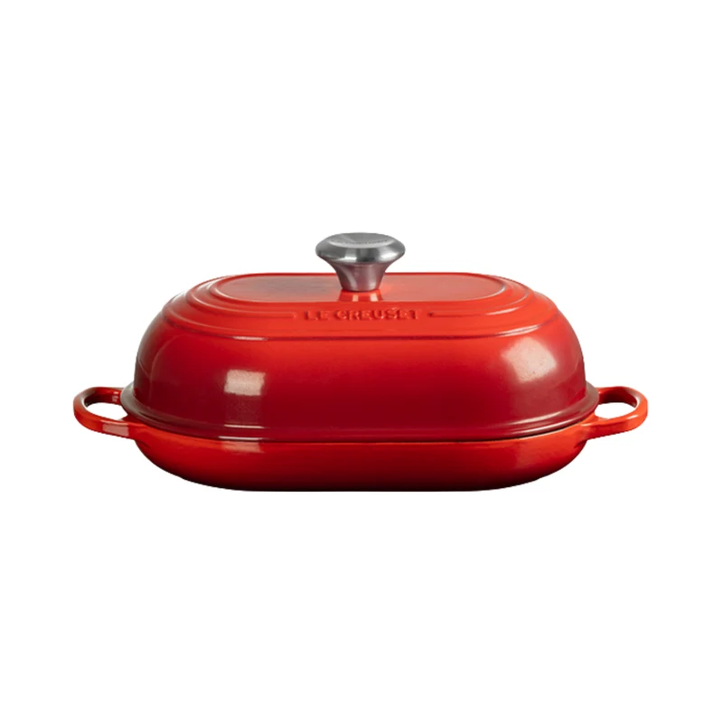 Cocotte à pain ovale Cerise 1,4 L - Le Creuset