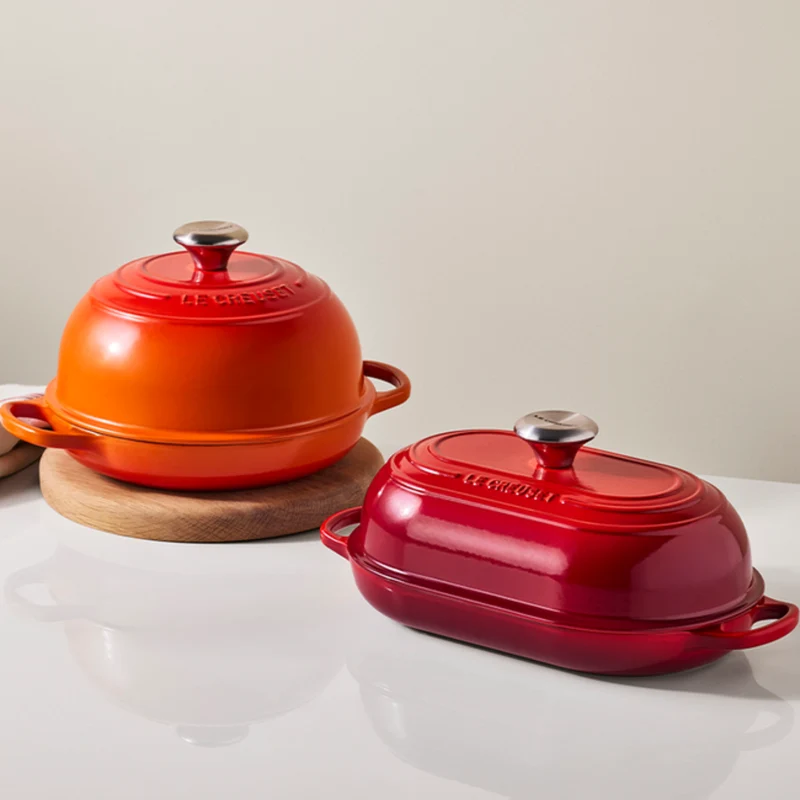 Cocotte à pain ovale Cerise 1,4 L - Le Creuset