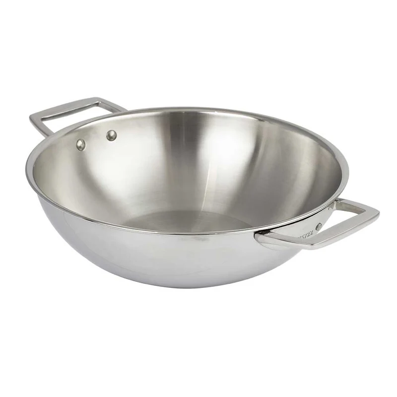 Wok Inox Castel'Pro anses fixes - CRISTEL