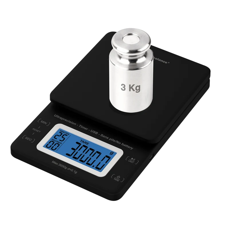 Balance de cuisine Ultraprécision 3.1 Timer, Sans pile USB - Ref 8909