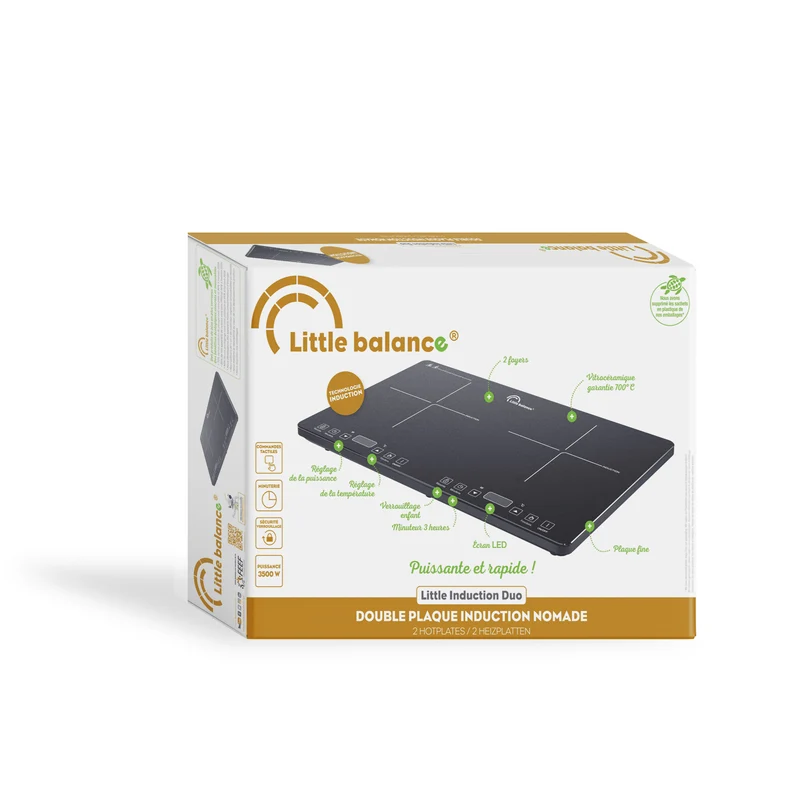 Plaque de cuisson double, Little Induction Duo