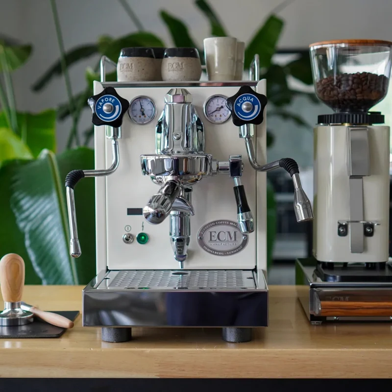 Machine à espresso Mechanika Slim PID crème - ECM