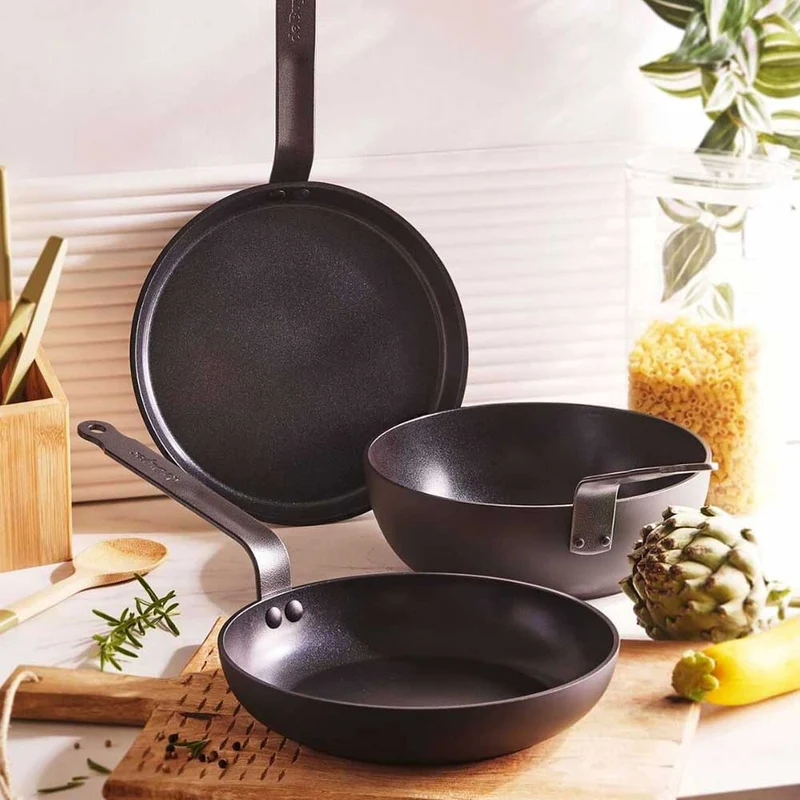 Sauteuse bombée antiadhésive céramique CERANOA - de BUYER