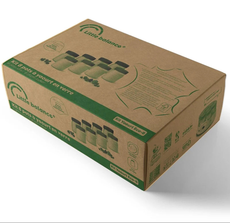 Kit 8 verrines pour yaourtière Yogurt Digital