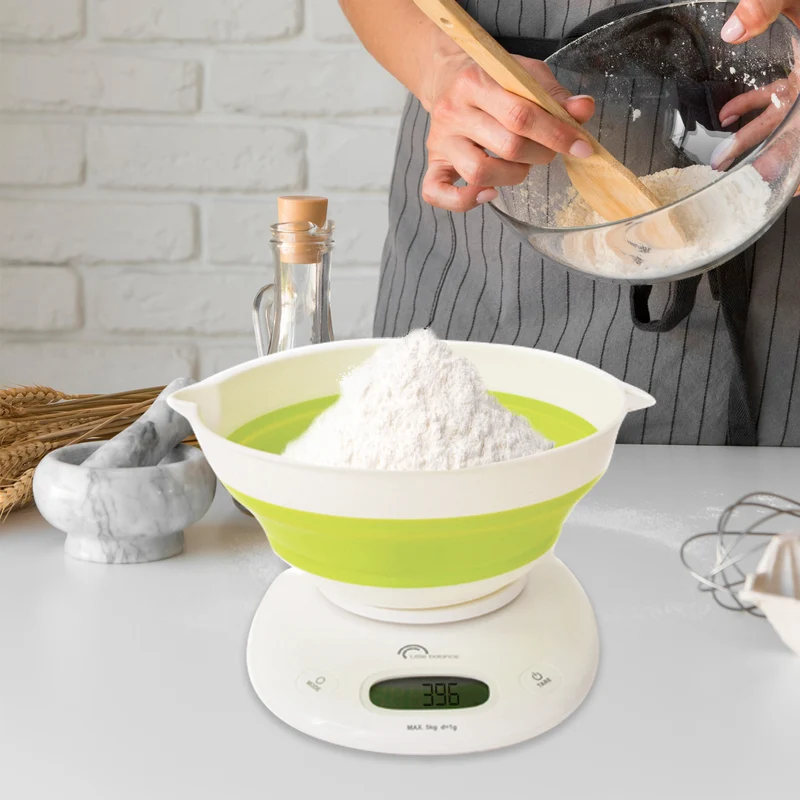 Balance de cuisine avec bol pliable, Bol 'Up
