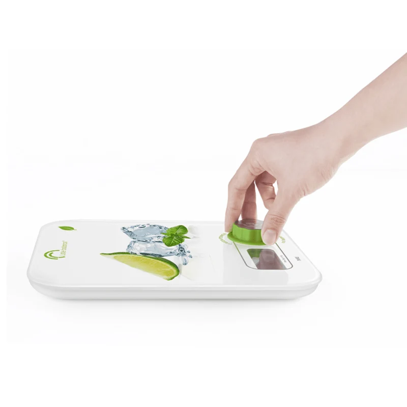 Coffret Responsable (balance + bouteille isotherme) Lemon ice