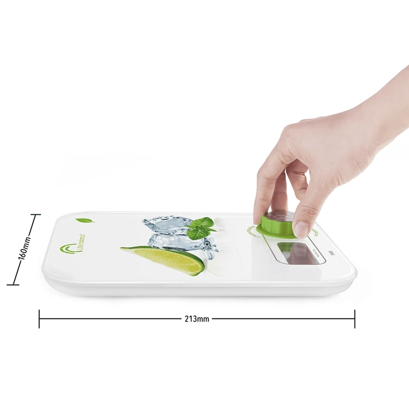 Coffret Responsable (balance + bouteille isotherme) Lemon ice