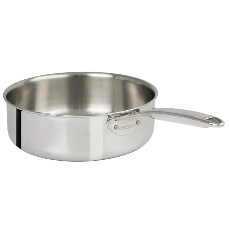 Sauteuse Inox droite Castel'Pro - CRISTEL