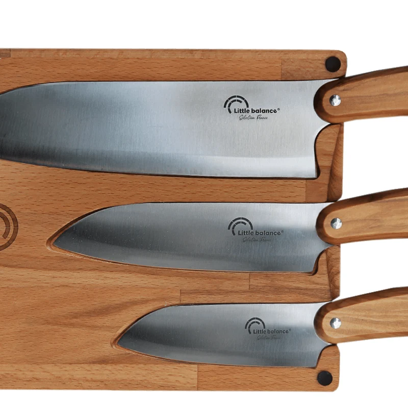 Planche 3 couteaux SANTOKU