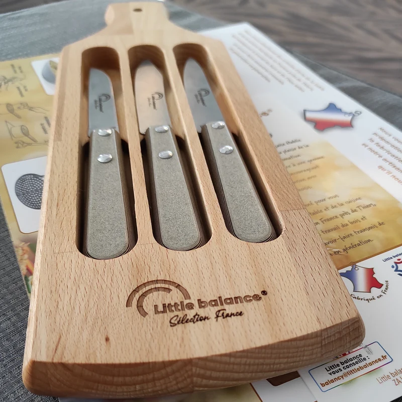 Coffret 3 couteaux office