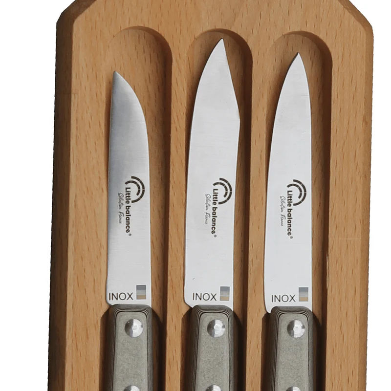 Coffret 3 couteaux office