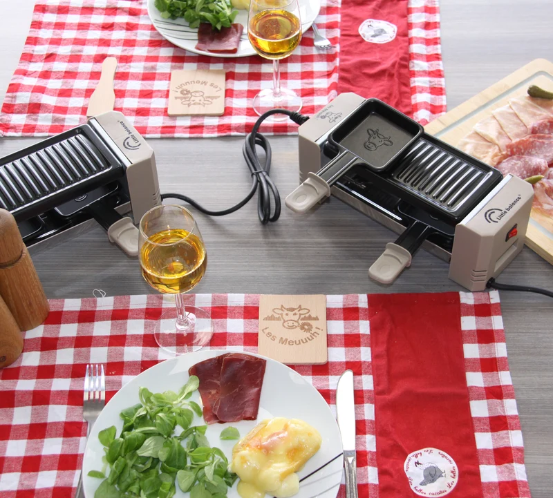 Appareil à raclette, Happy Connect 2 Meuuuh, Muscade