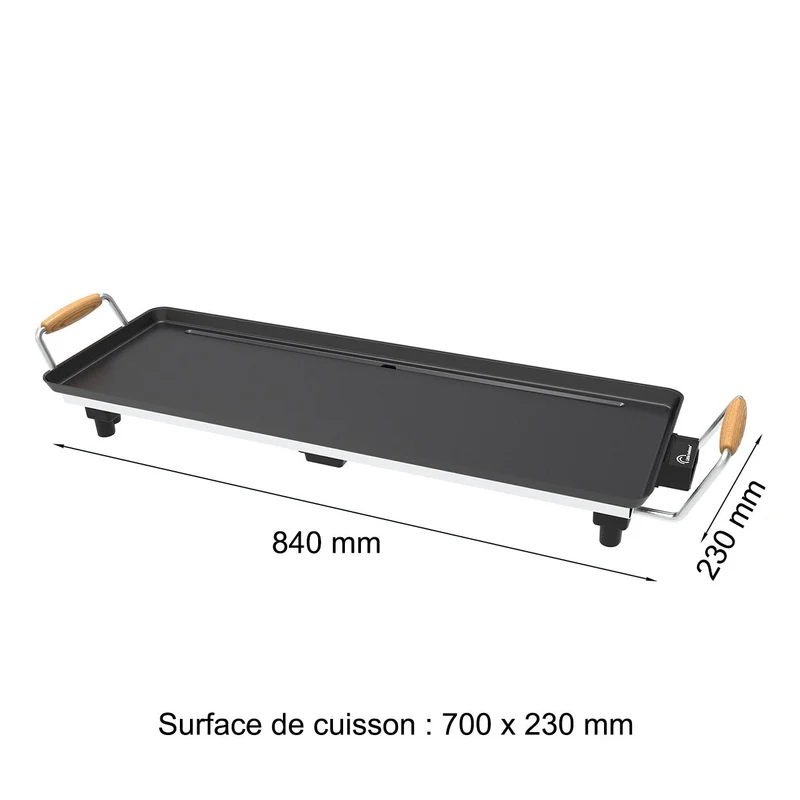 Plancha, Wood 70 Microcéramique