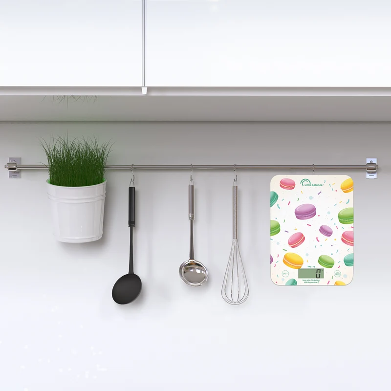 Balance de cuisine, Slim Acidulée USB, Sans pile