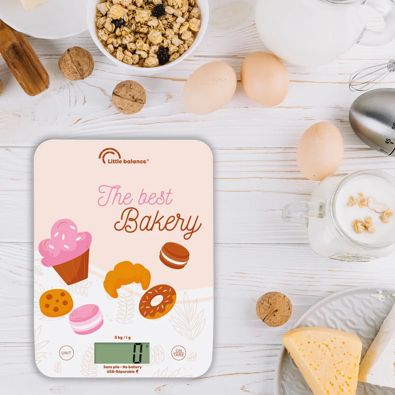 Balance de cuisine, Slim Bakery USB, Sans pile